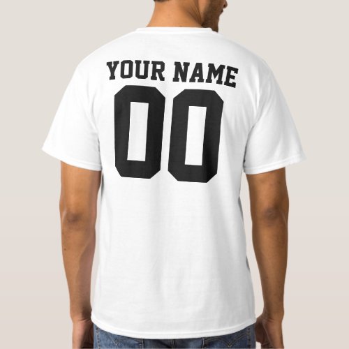 Personalized  Custom Sport Jersey T_Shirt