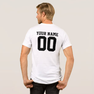 Personalized & Custom Sport Jersey T-Shirt Tri-Blend Shirt