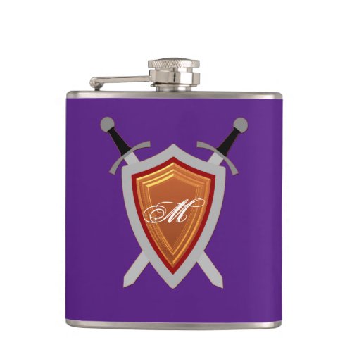 Personalized Custom Stainless Steel Monogram Name Flask