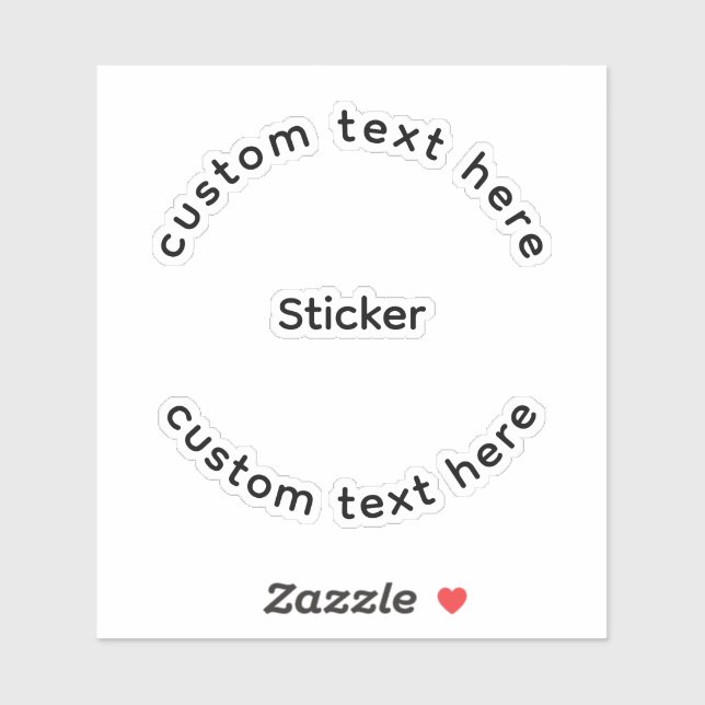 Personalized Custom Stickers (Sheet)