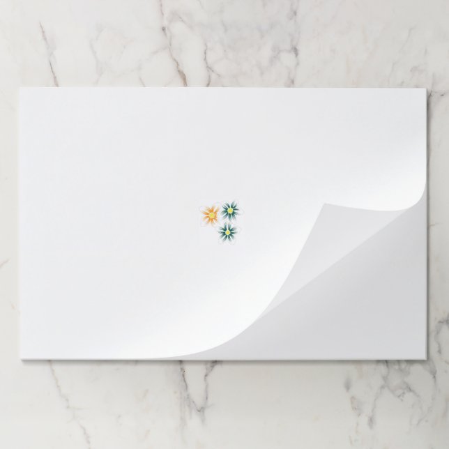 Personalized Custom Tearaway Notepad Paper Pad (Folded)