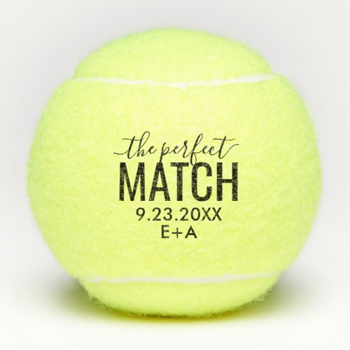 Personalized Custom Tennis Balls Perfect Match 