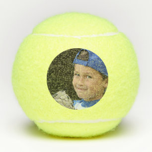 Personalized Custom Tennis Player Photo Tennis Balls
