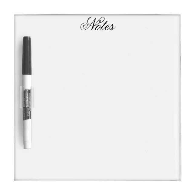 Personalized Custom Text Dry Erase Board for Offic (Front)