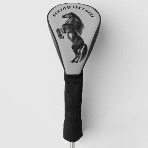 Personalized Custom Text Horse Golf Head Cover