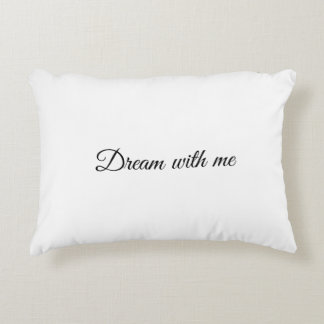 Personalized Custom Text Modern Accent Pillow