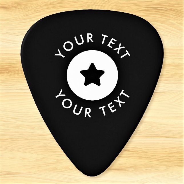 Personalized Custom Text or Name Guitar Pick (Creator Uploaded)