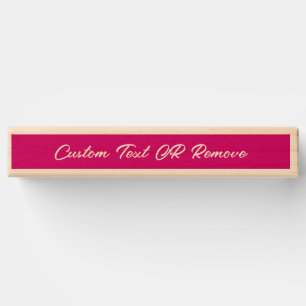Personalized Custom Text Topple Tower Example