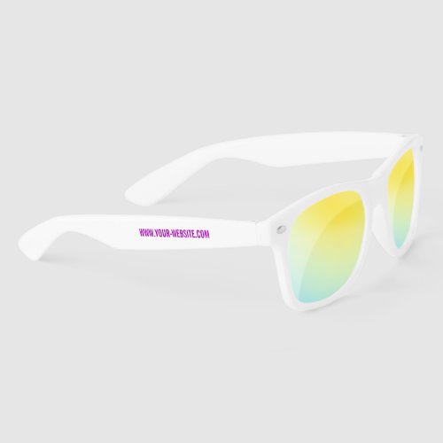 Personalized Custom Text Website Your Sunglasses