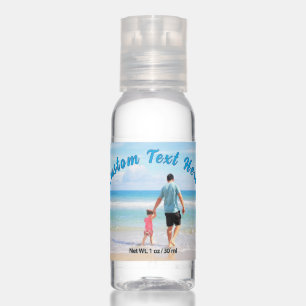 Personalized Custom Text Your Photo Hand Sanitizer
