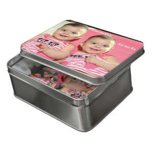Personalized Custom Twins Photo Jigsaw Puzzle