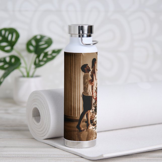 Personalized Custom Water Bottle (Yoga (Rotated))