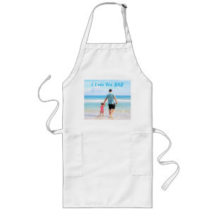 Personalized Custom Your Dad Photo Apron with Text