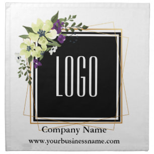 Personalized Custom Your Logo and Company Details Cloth Napkin