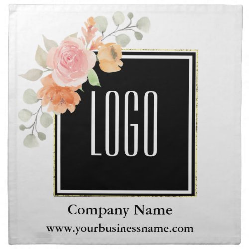 Personalized Custom Your Logo and Company Details Cloth Napkin
