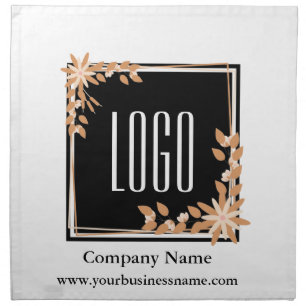 Personalized Custom Your Logo and Company Details Cloth Napkin