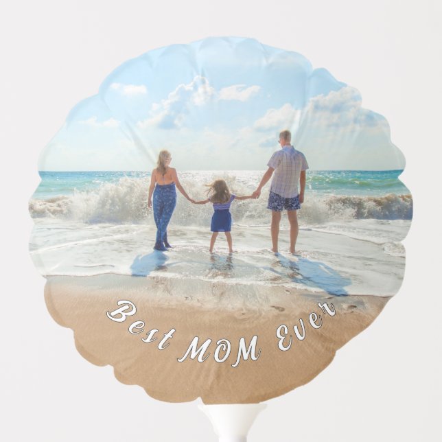 Personalized Custom Your Mom Photo Balloons (Front)