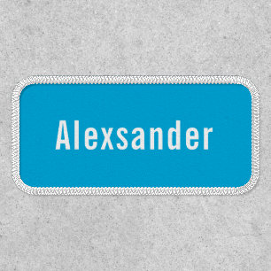 Personalized Custom Your Name Patch Choose Colors