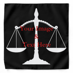 Personalized Custom Your Own Legal Photo & Text Bandana