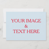 Personalized Custom Your Own Photo (Front)