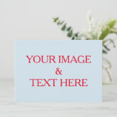 Personalized Custom Your Own Photo (Standing Front)