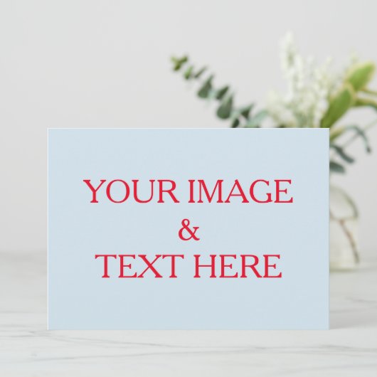 Personalized Custom Your Own Photo (Standing Front)