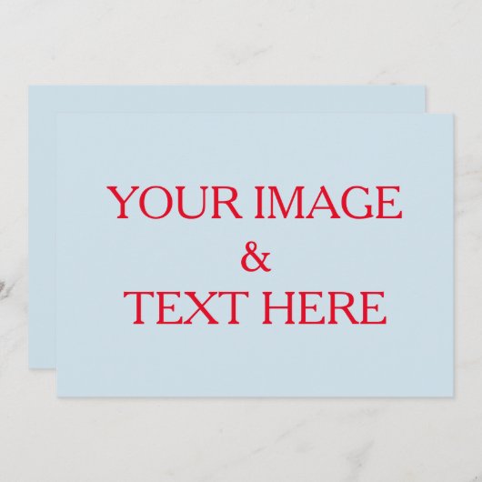 Personalized Custom Your Own Photo (Front/Back)