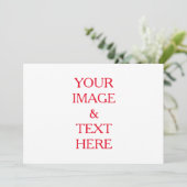 Personalized Custom Your Own Photo (Standing Front)