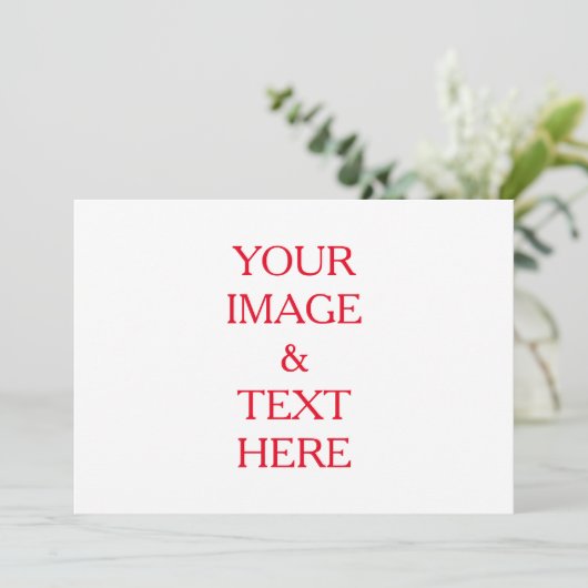 Personalized Custom Your Own Photo (Standing Front)