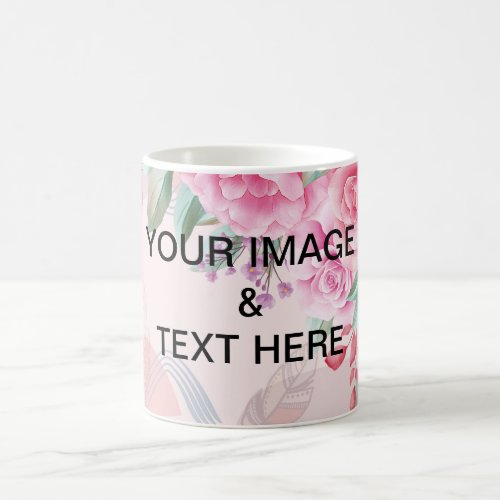 Personalized Custom Your Own Photo abstract art  Coffee Mug