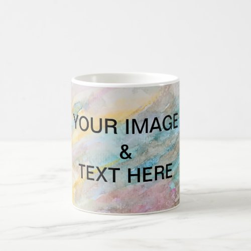 Personalized Custom Your Own Photo abstract art  Coffee Mug