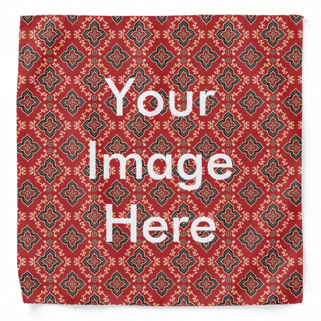 Personalized Custom Your Own Photo Bandana (Front)
