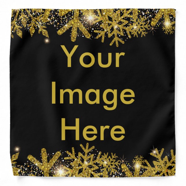 Personalized Custom Your Own Photo Bandana (Front)