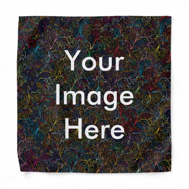 Personalized Custom Your Own Photo Bandana (Front)
