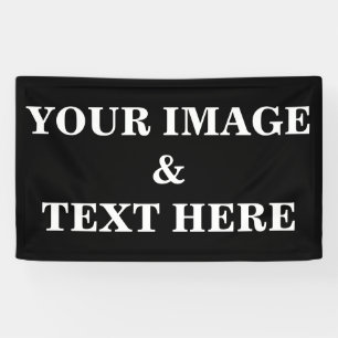 Personalized Custom Your Own Photo Banner