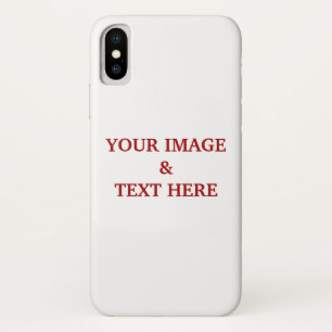Personalized Custom Your Own Photo iPhone X Case