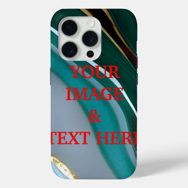 Personalized Custom Your Own Photo Case-Mate iPhone Case (Back)