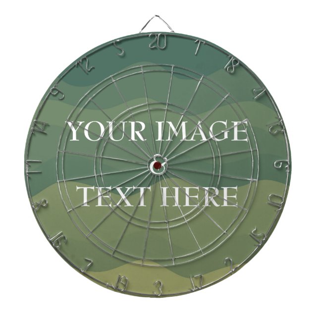 Personalized Custom Your Own Photo Dart Board (Front)