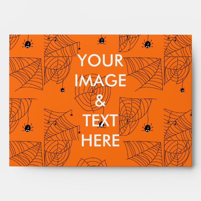 Personalized Custom Your Own Photo Halloween  Envelope (Front)
