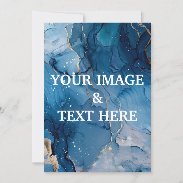 Personalized Custom Your Own Photo Invitation (Front)