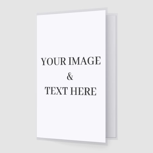 Personalized Custom Your Own Photo Menu
