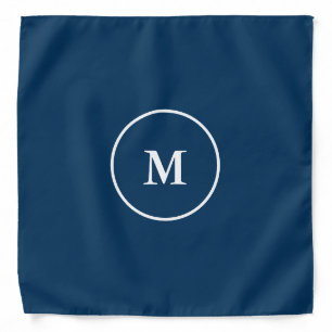 Personalized Custom Your Own Photo Monogram Bandana