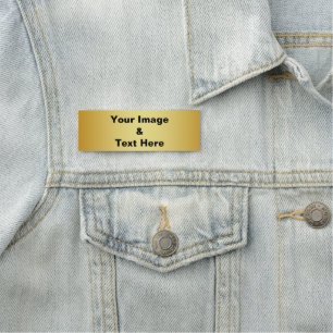 Personalized Custom Your Own Photo Name Tag