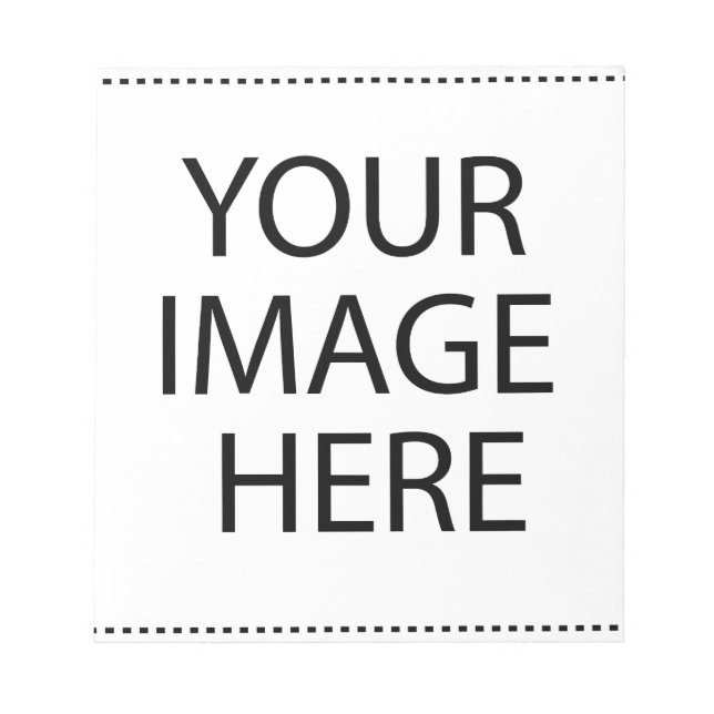 Personalized Custom Your Own Photo Notepad (Front)