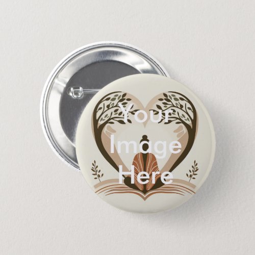 Personalized Custom Your Own Photo Pinback Button