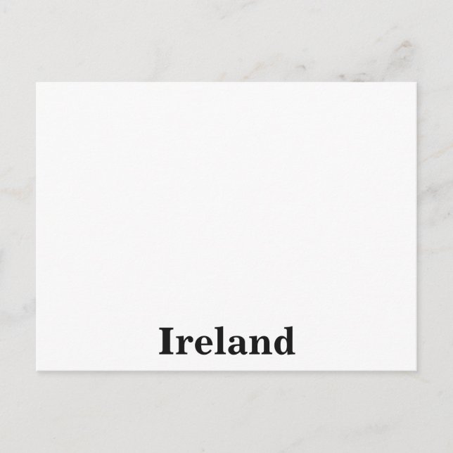 Personalized Custom Your Own Photo Postcard (Front)