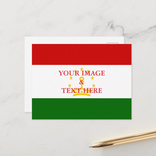 Personalized Custom Your Own Photo Postcard (Front/Back In Situ)