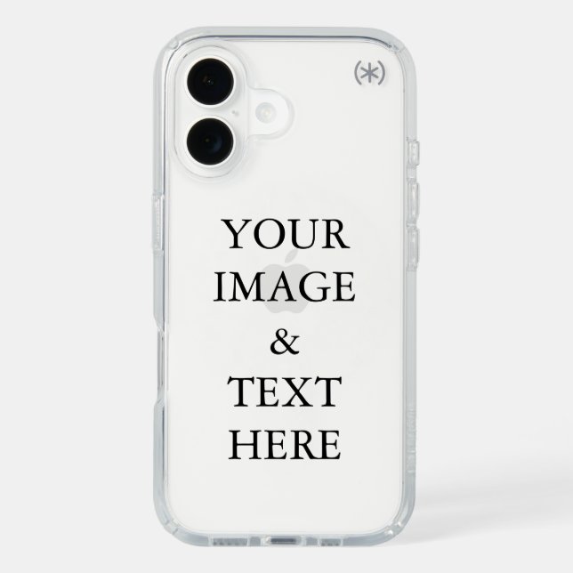 Personalized Custom Your Own Photo Speck iPhone Case (Front)