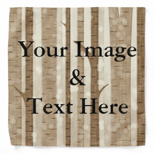 Personalized Custom Your Own Photo & Text Bandana