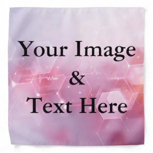 Personalized Custom Your Own Photo & Text Bandana